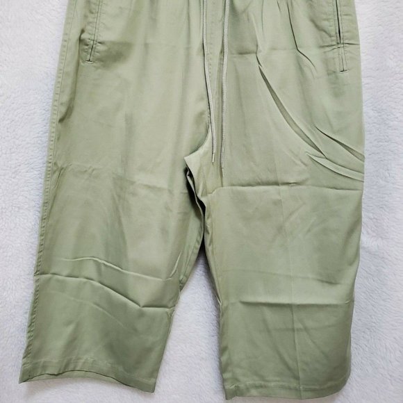 Jenny Buchanan Green Capri Pants Size 2X - Picture 2 of 6